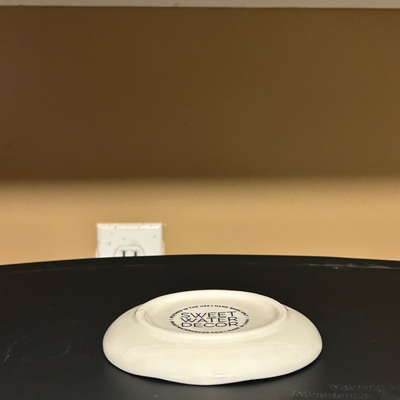 Jewelry Ring Dish with Diamond Design - Picture 2 of 11